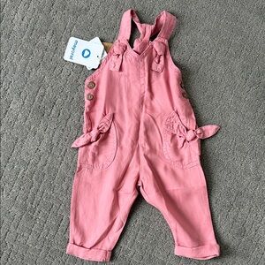 Mayoral Blush Pink Kids Overalls